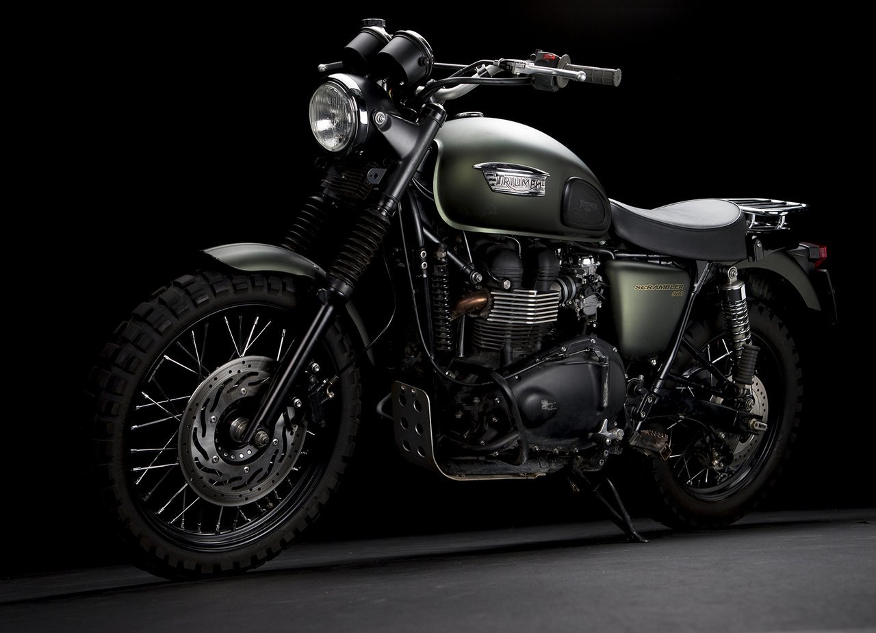 侏罗纪世界中的triumph scrambler 图片集