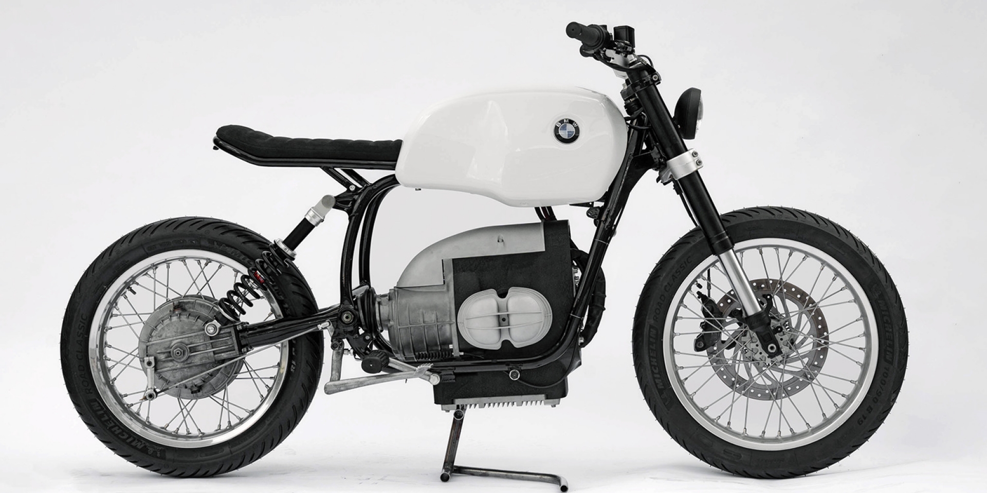 模組人，我的超人！拔引擎塞馬達，BMW R80 老車油改電！By Luuc Muis Creations