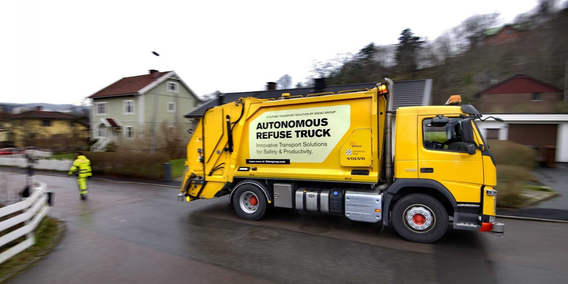 科技始終來自於人性，Volvo Truck開發自動垃圾車