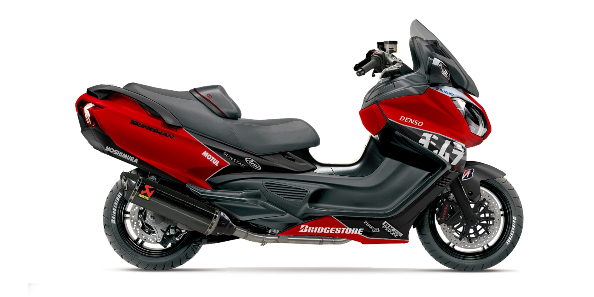 勁辣漢堡!SUZUKI BURGMAN650