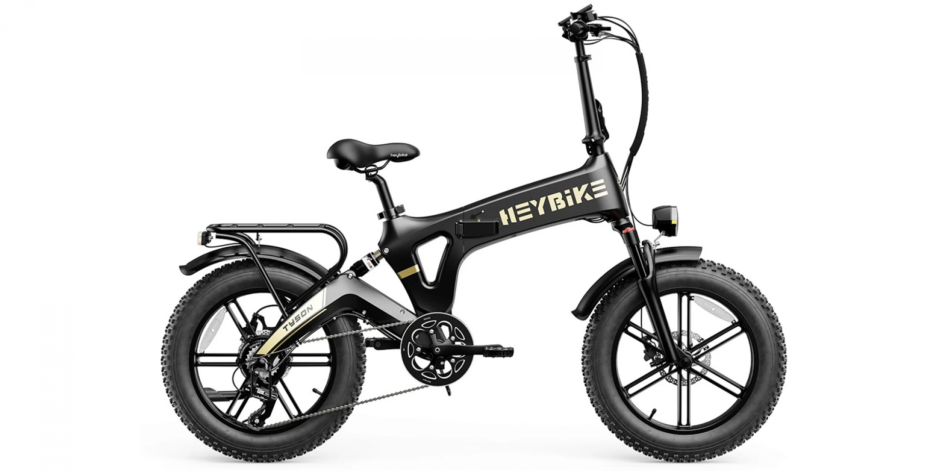 更堅固的鎂合金車架上身！Heybike於2023 CES發表全新電動摺疊自行車 Heybike Tyson