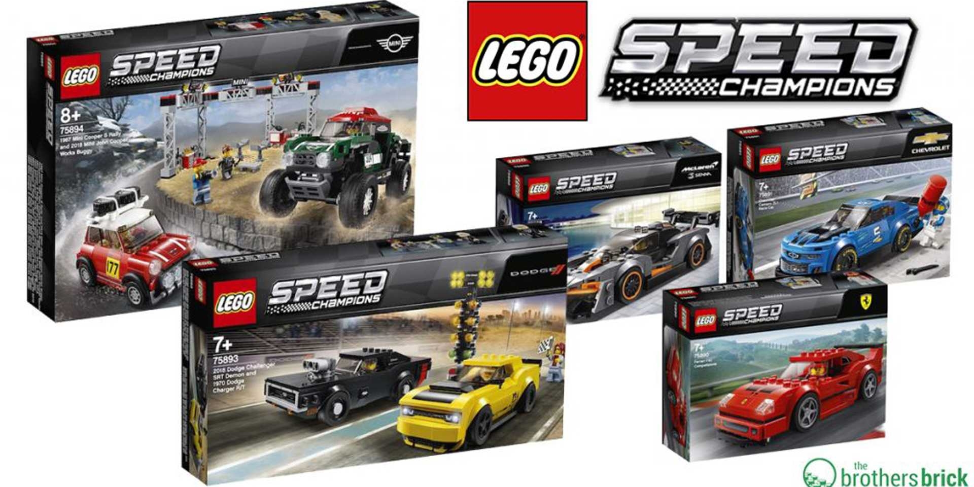 Lego Speed Champions持續更新！2021年將推出6款新作品！
