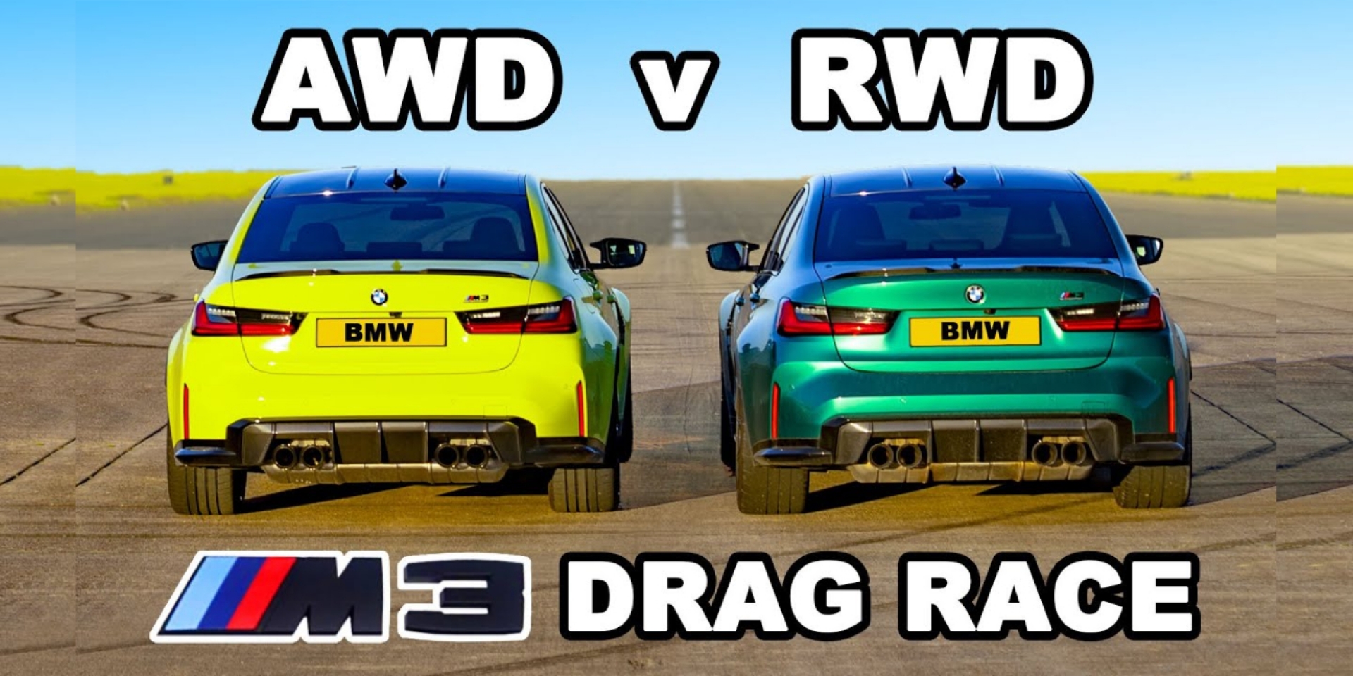 BMW M3 Competition內鬥！RWD對決AWD誰更厲害？