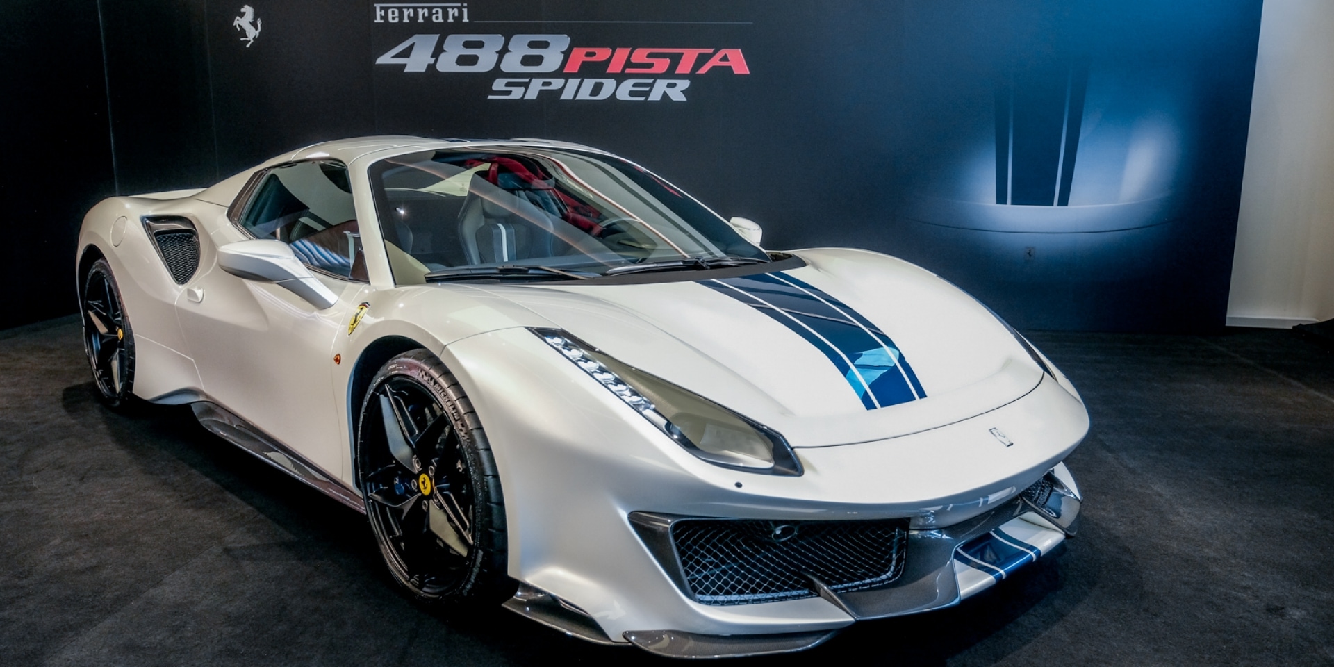 2,200萬起、台灣配額已完售，Ferrari 488 Pista Spider台灣發表會