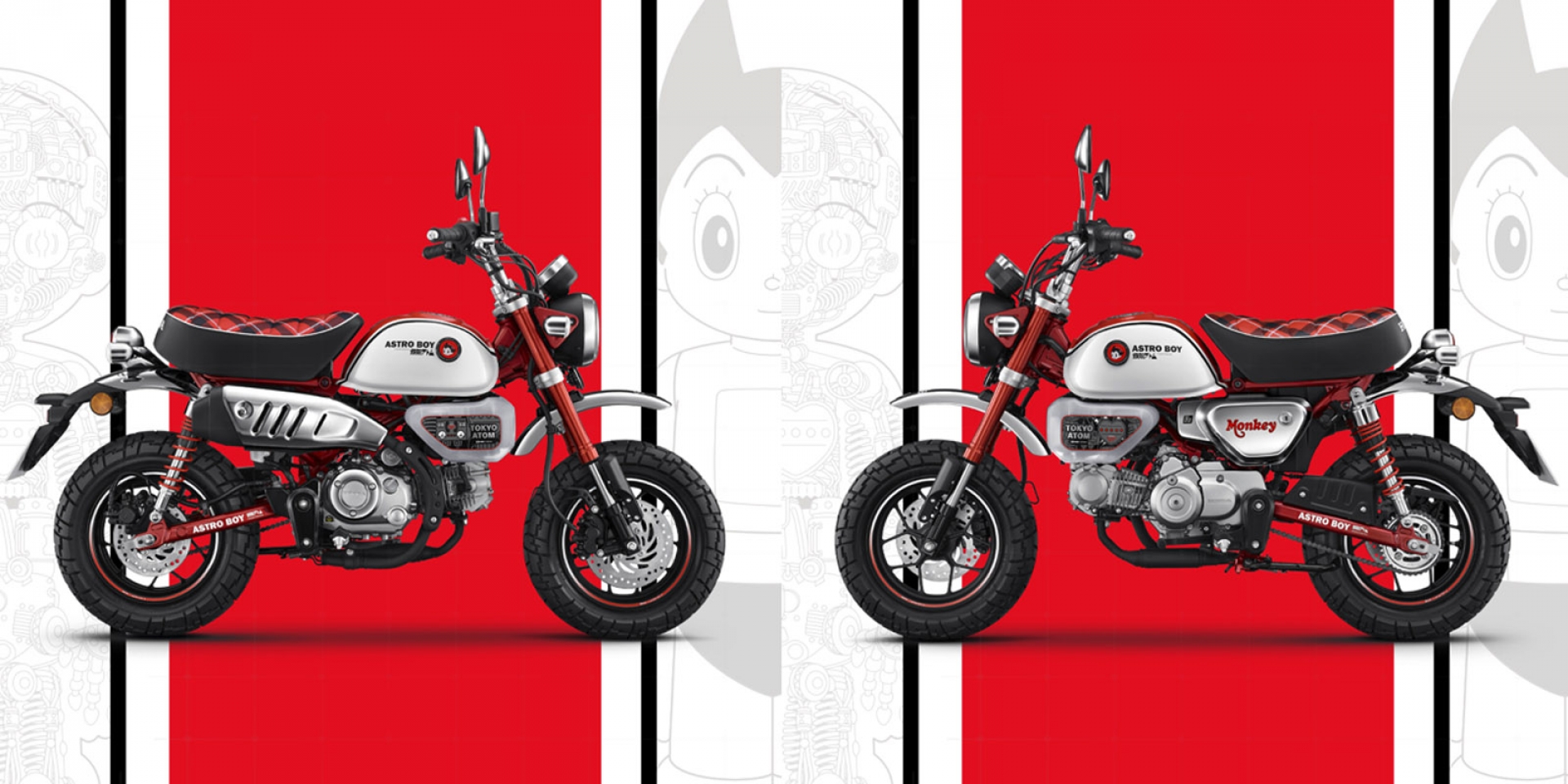 原子小金剛聯名款！HONDA MONKEY 125 Astro Boy Limited Edition 泰國發表