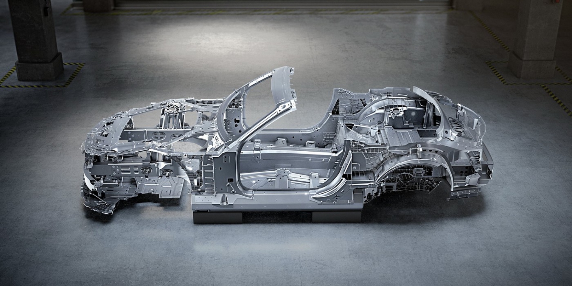 Mercedes-AMG新世代鋁合金底盤，率先搭載SL車型