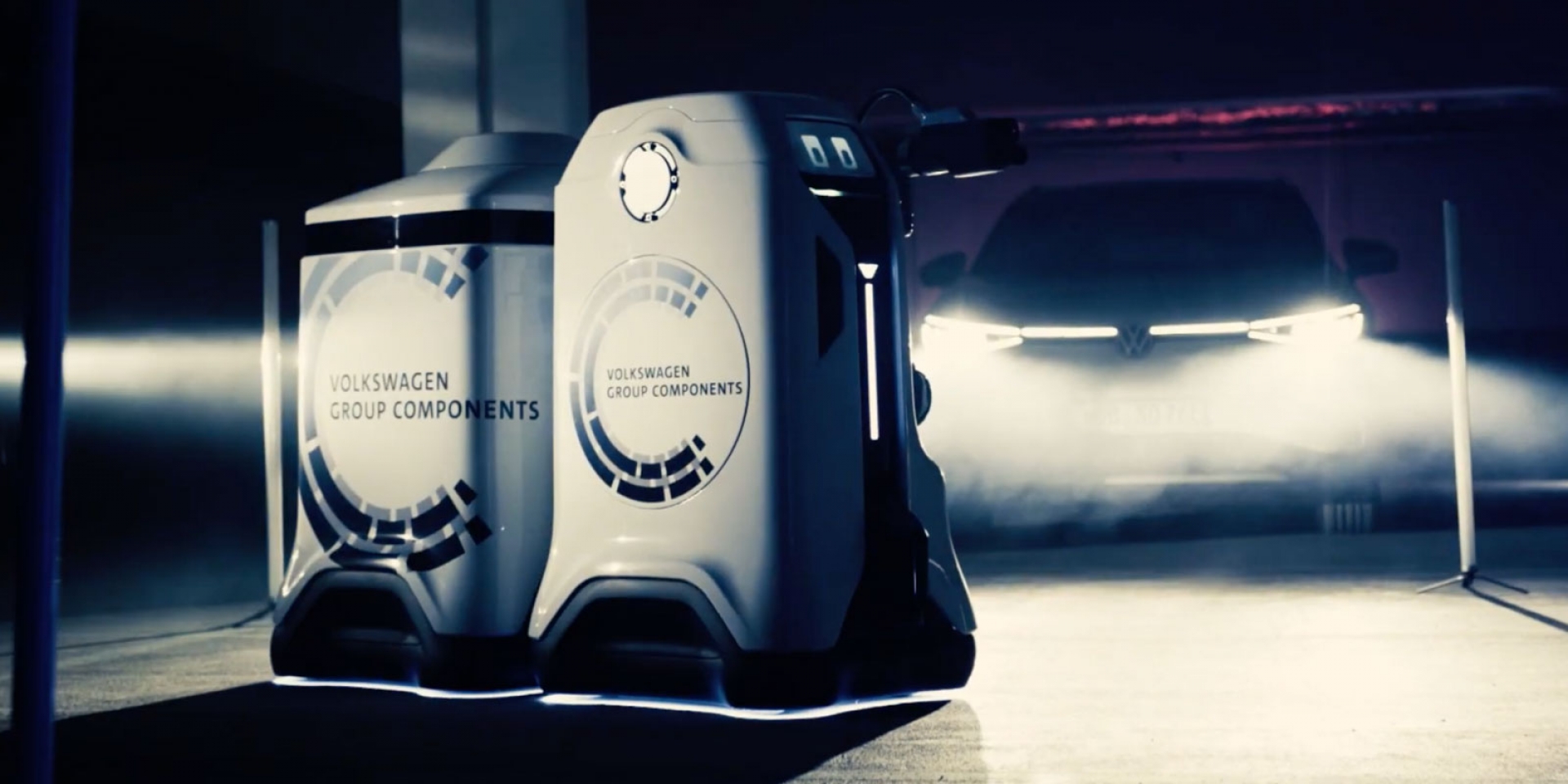 還在換電？VW充電機器人原型，“自動”幫你的愛車充電