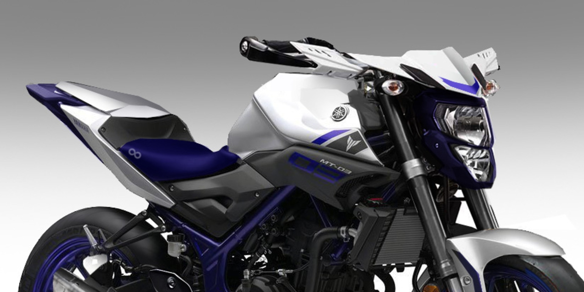 YAMAHA MT-03  Street Rally 紙上改車