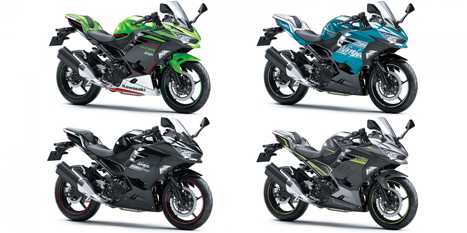 KAWASAKI Ninja 400 2021新色登場！KRT塗裝、湖水藍搶眼亮相