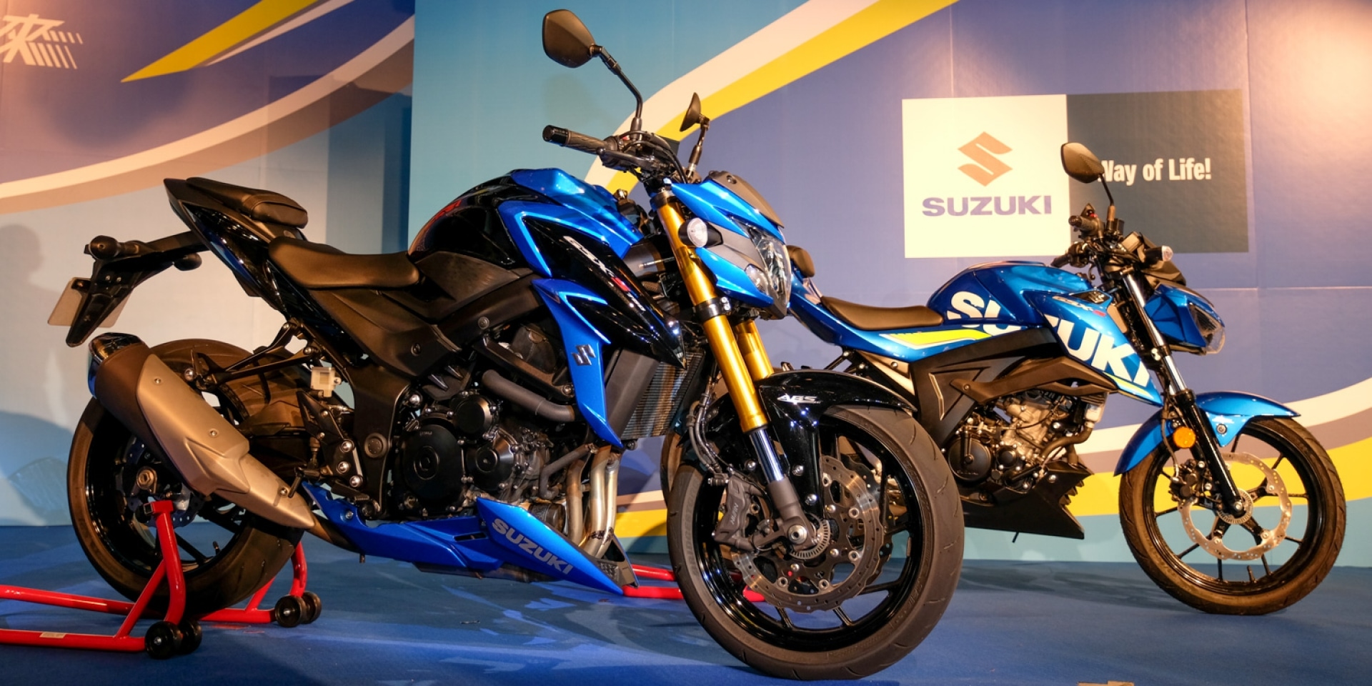 阿魯家族登台。2017 SUZUKI GSX-R1000/R、GSX-R150、GSX-S750台灣發表