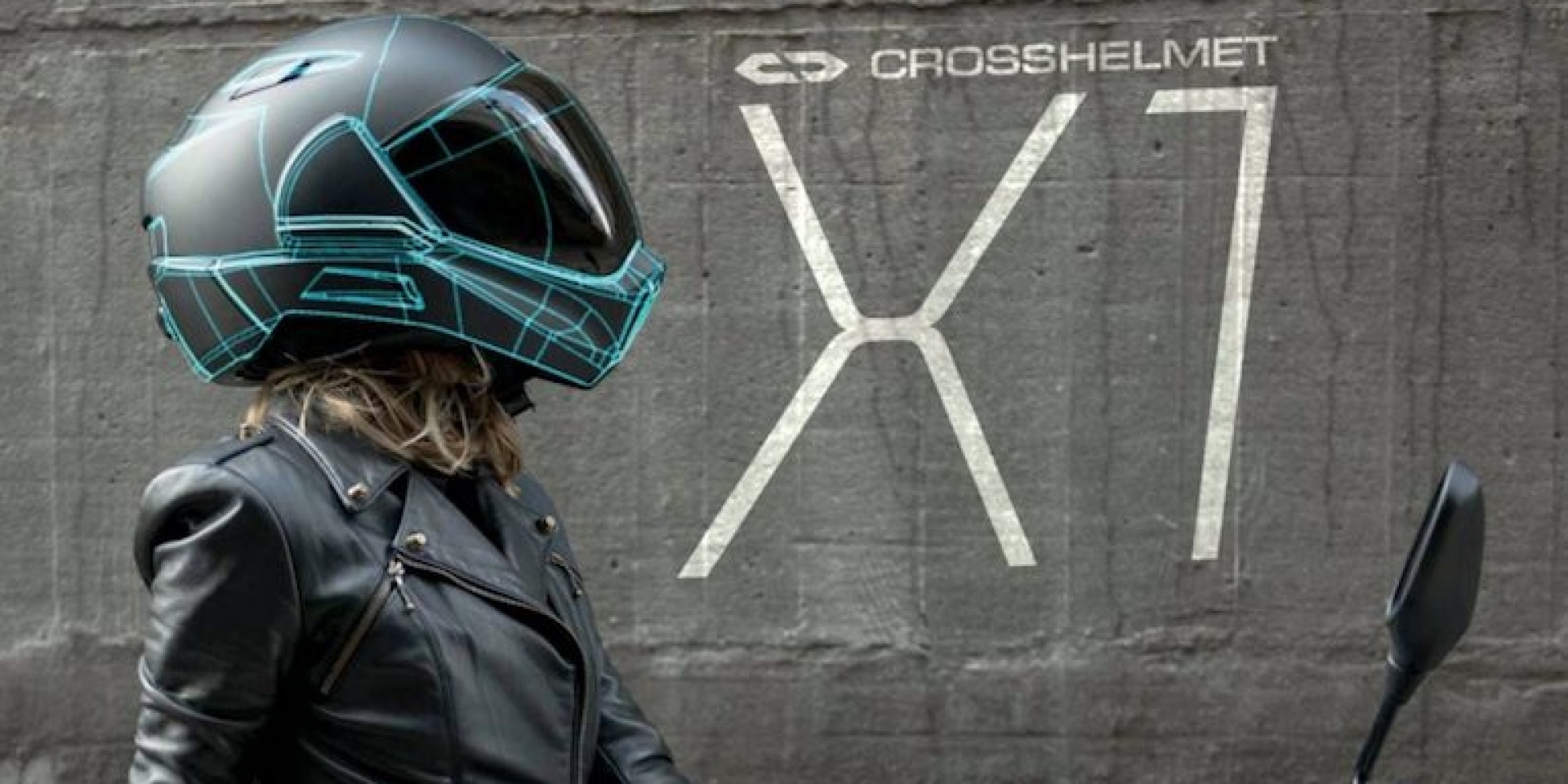 日本新創公司Borderless發表全新安全帽，CrossHelmet X1智慧來襲