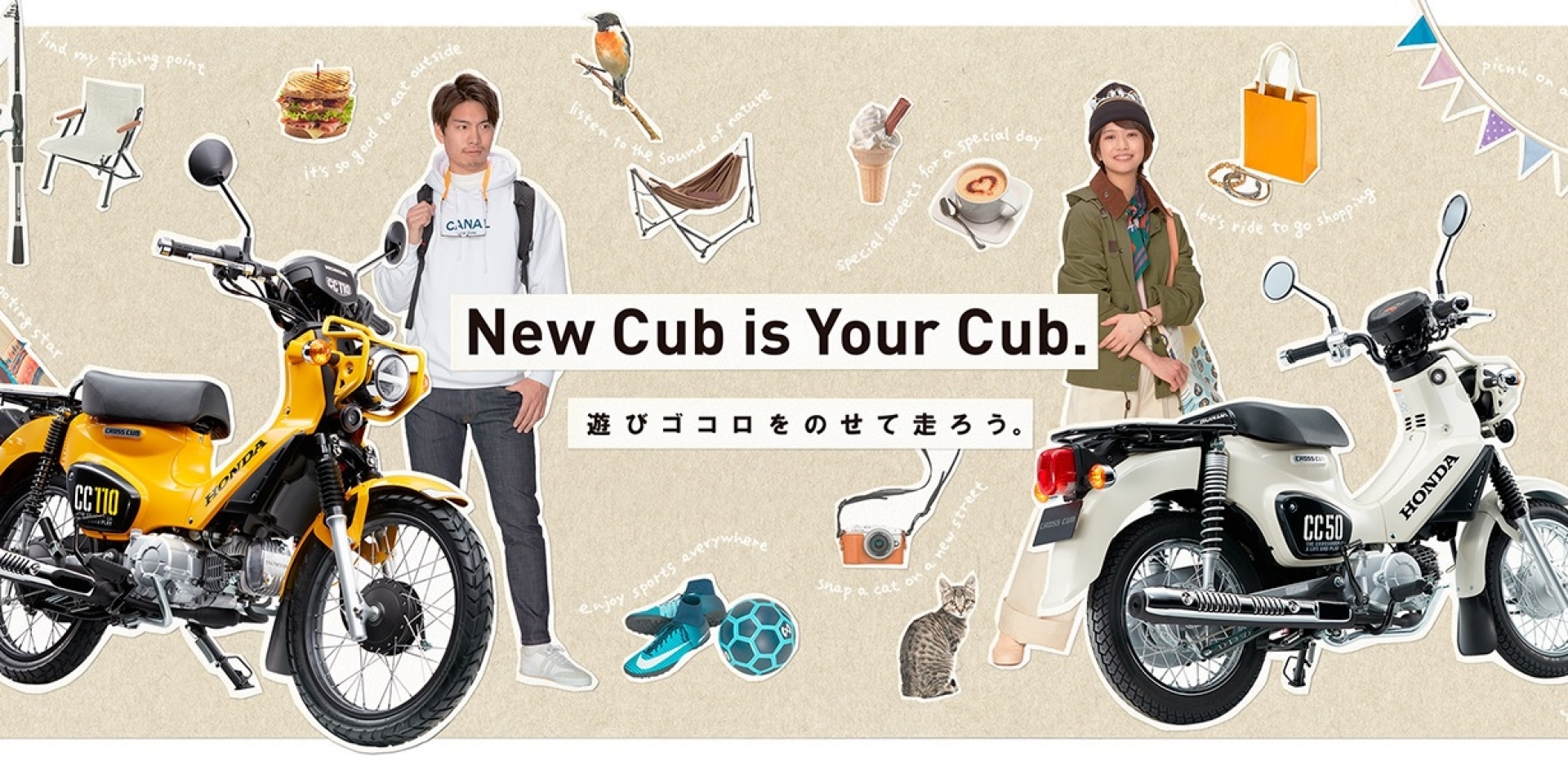 2018 HONDA Cross Cub 50/110 日本改款發售