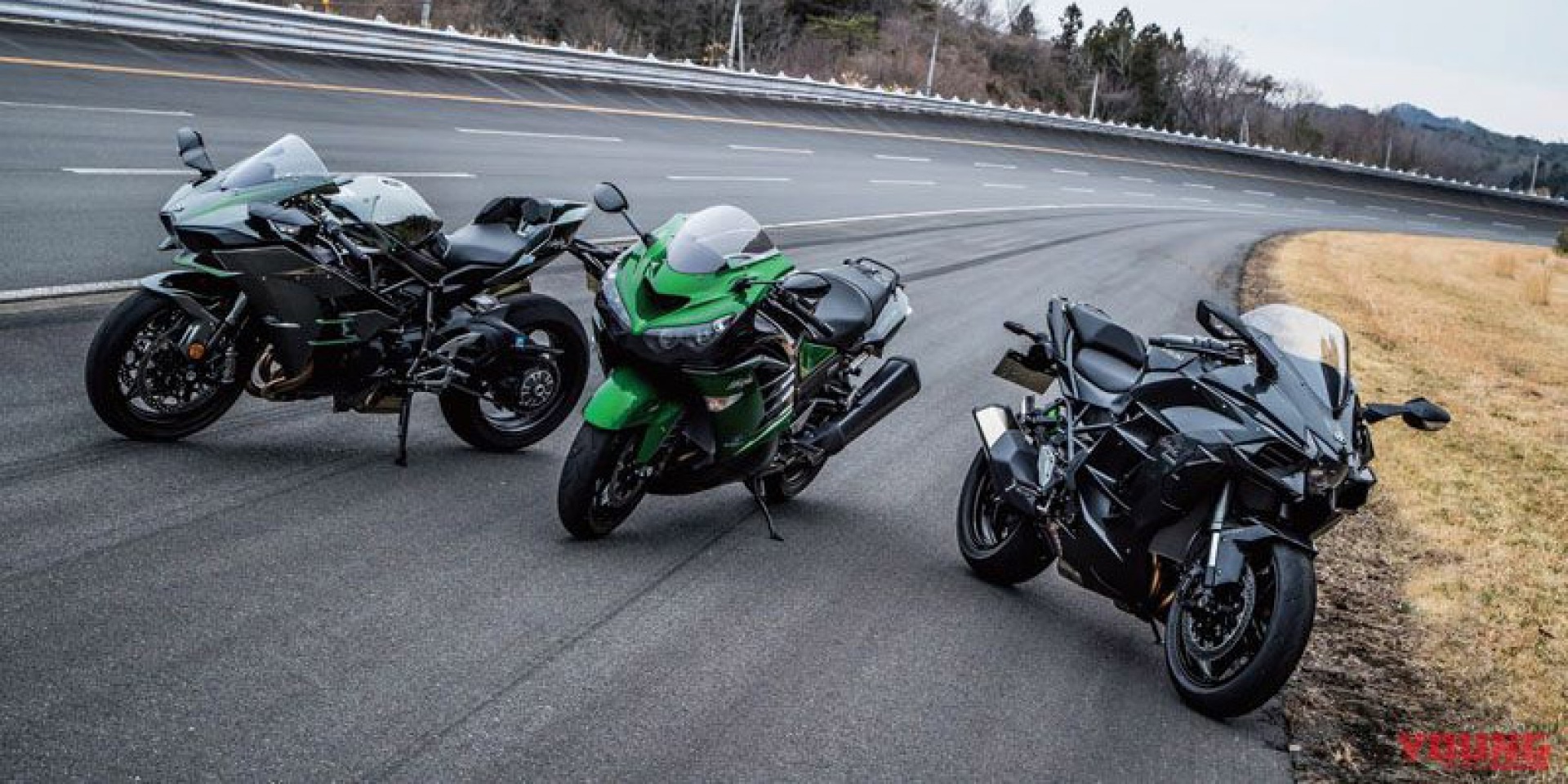 Kawasaki三雄大比拼，H2、H2 SX、ZX-14加速誰快？