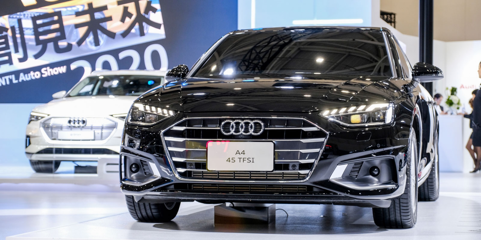 2020世界新車大展。Audi A1 125萬預售起跑，純電e-tron開放預購