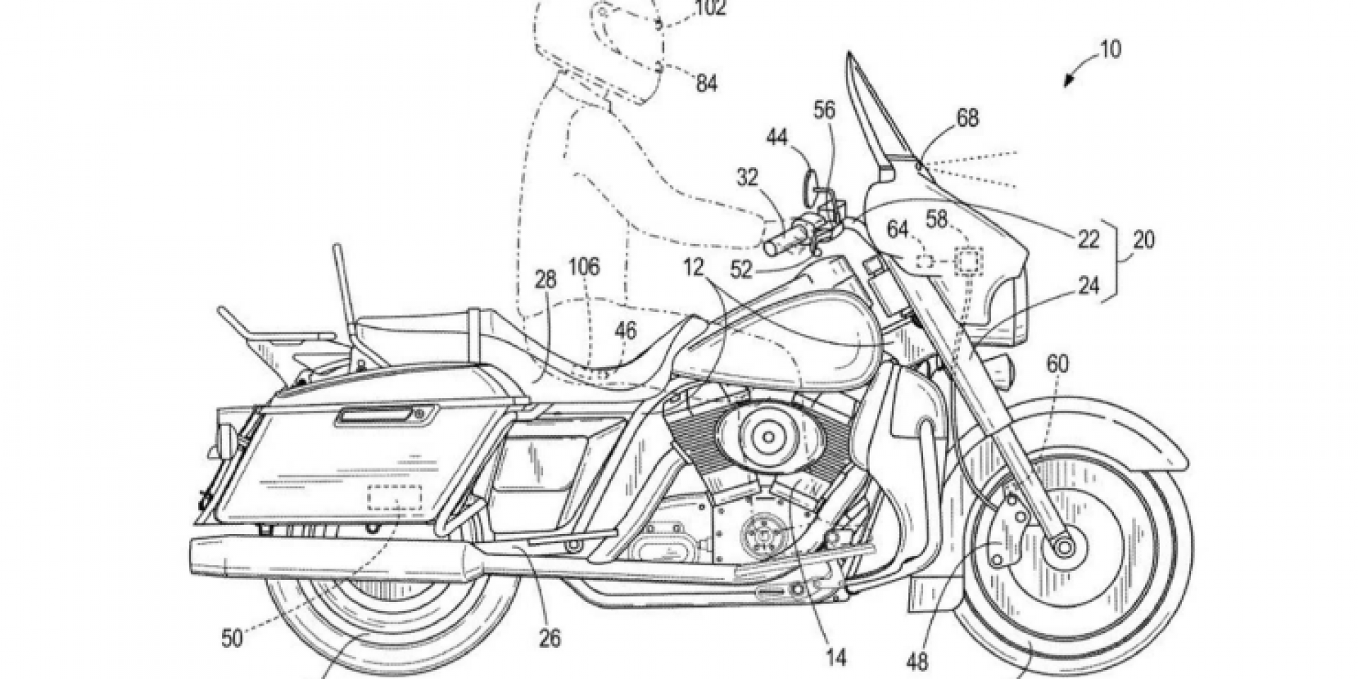 機車也有AEB！Harley-Davidson正在研發緊急煞車系統！