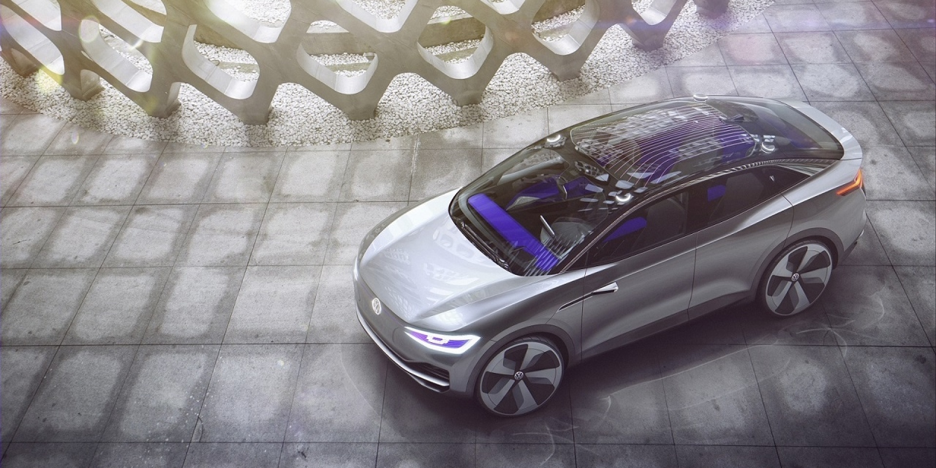 自動駕駛新科技。Volkswagen電動跑旅概念車I.D. CROZZ