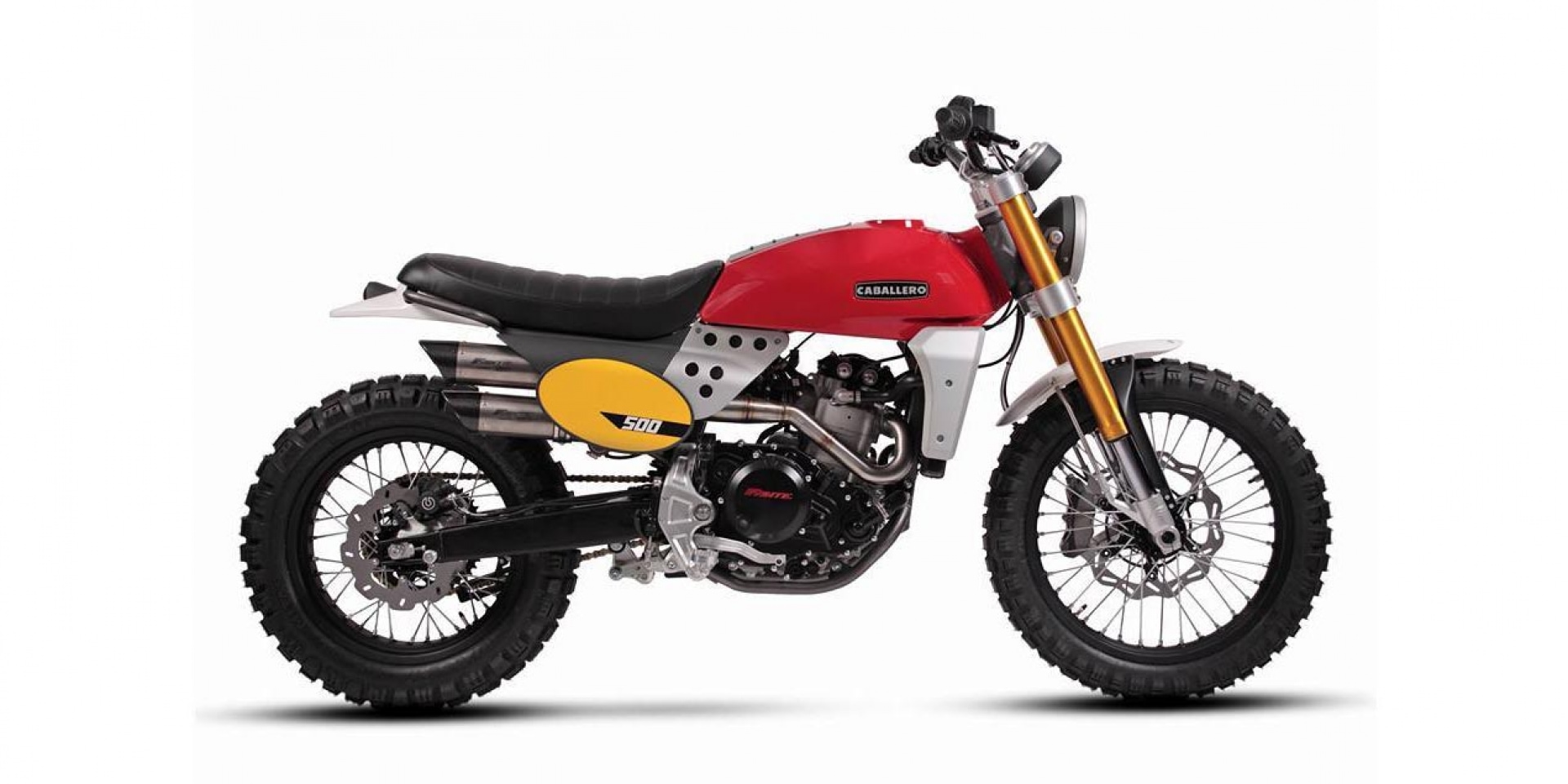 FANTIC CABALLERO 500雙生車即將上市。SCRAMBLER ＆ FALT TRACK