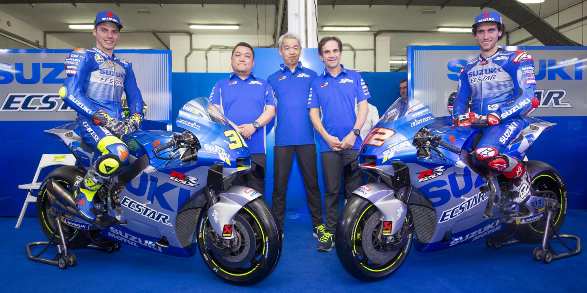 首勝的銀藍塗裝！SUZUKI Ecstar MotoGP Team 2020廠車亮相