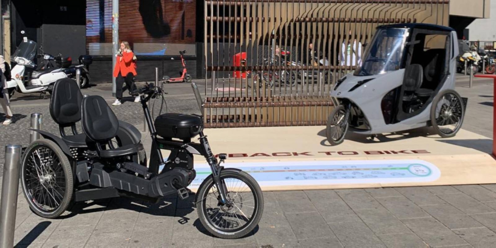 Indimob e-trike：碳纖維車身、140公里續航、85Nm扭力的單/雙座三輪電動自行車！