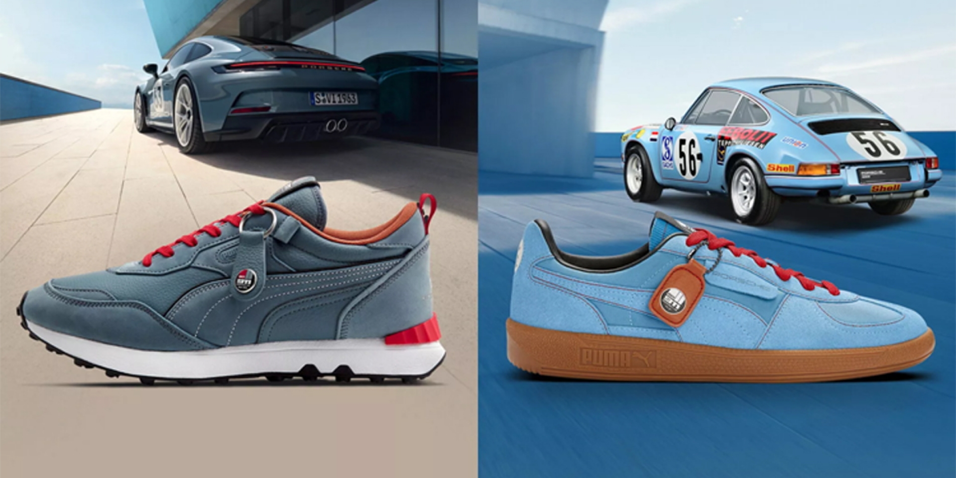 Puma推出兩款限量鞋，慶祝保時捷911誕生60周年