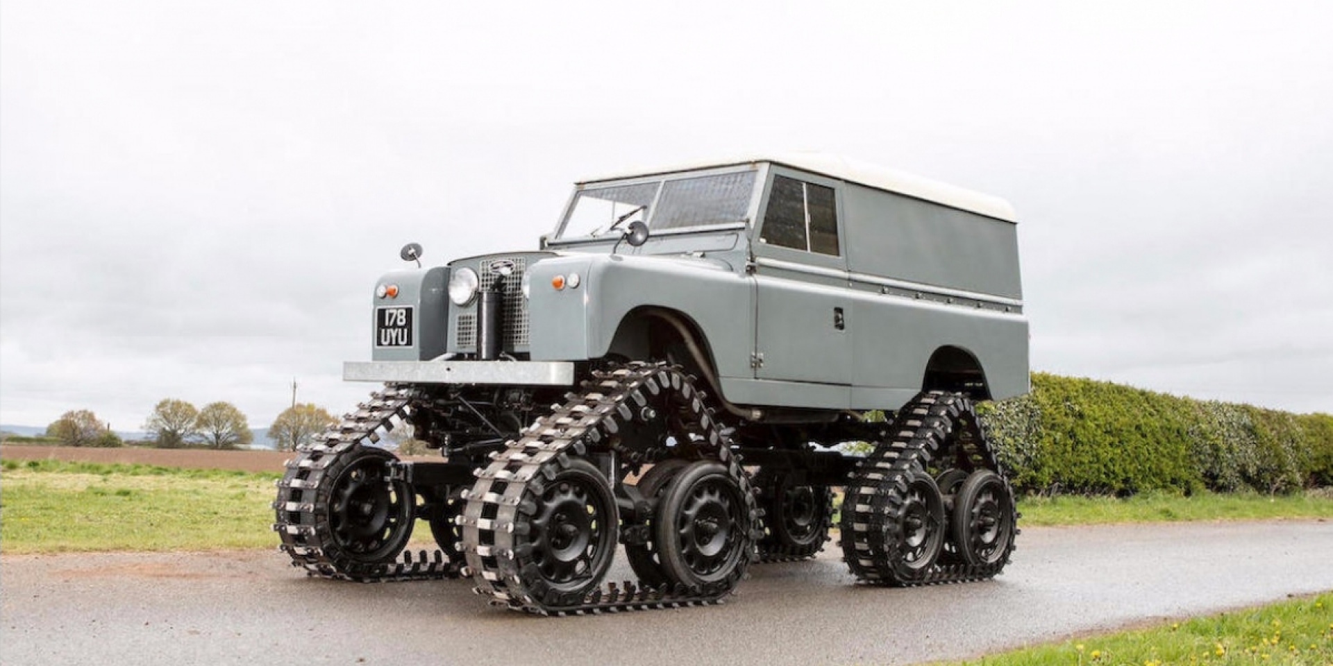 你不要跟我說這是Land Rover！這根本是一輛戰車！