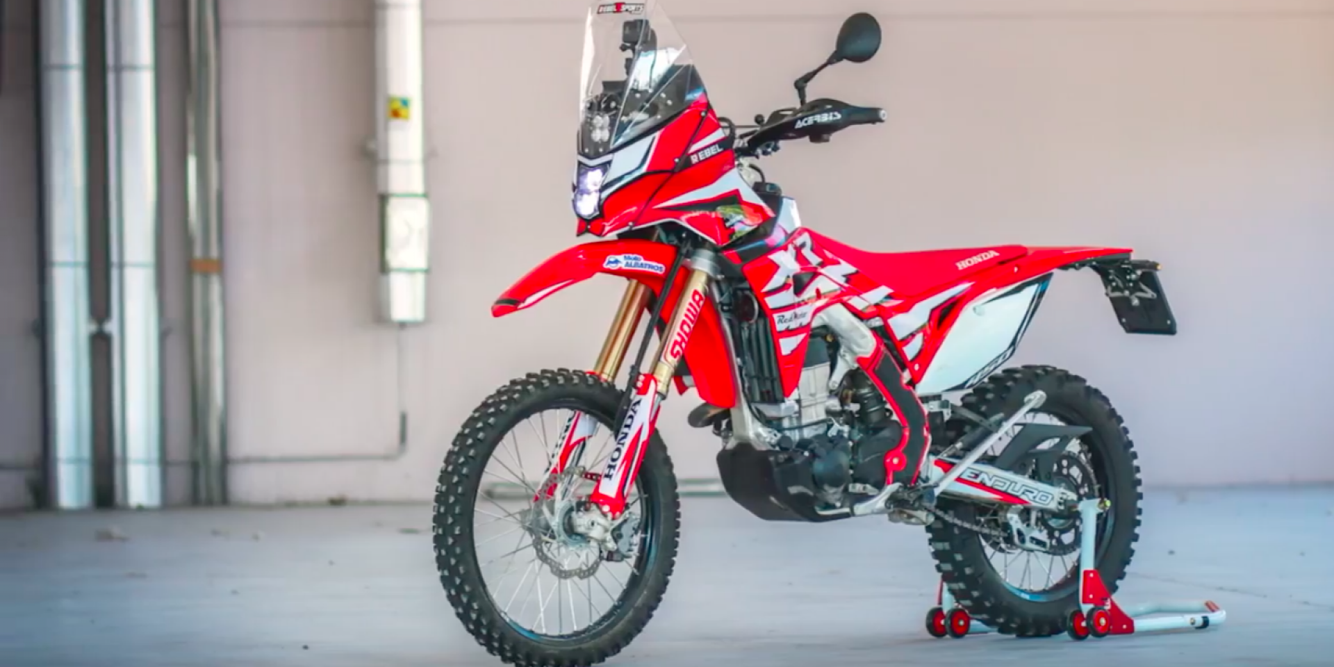 Honda CRF450L再進化！Rebel X Sports拉力套件上身！