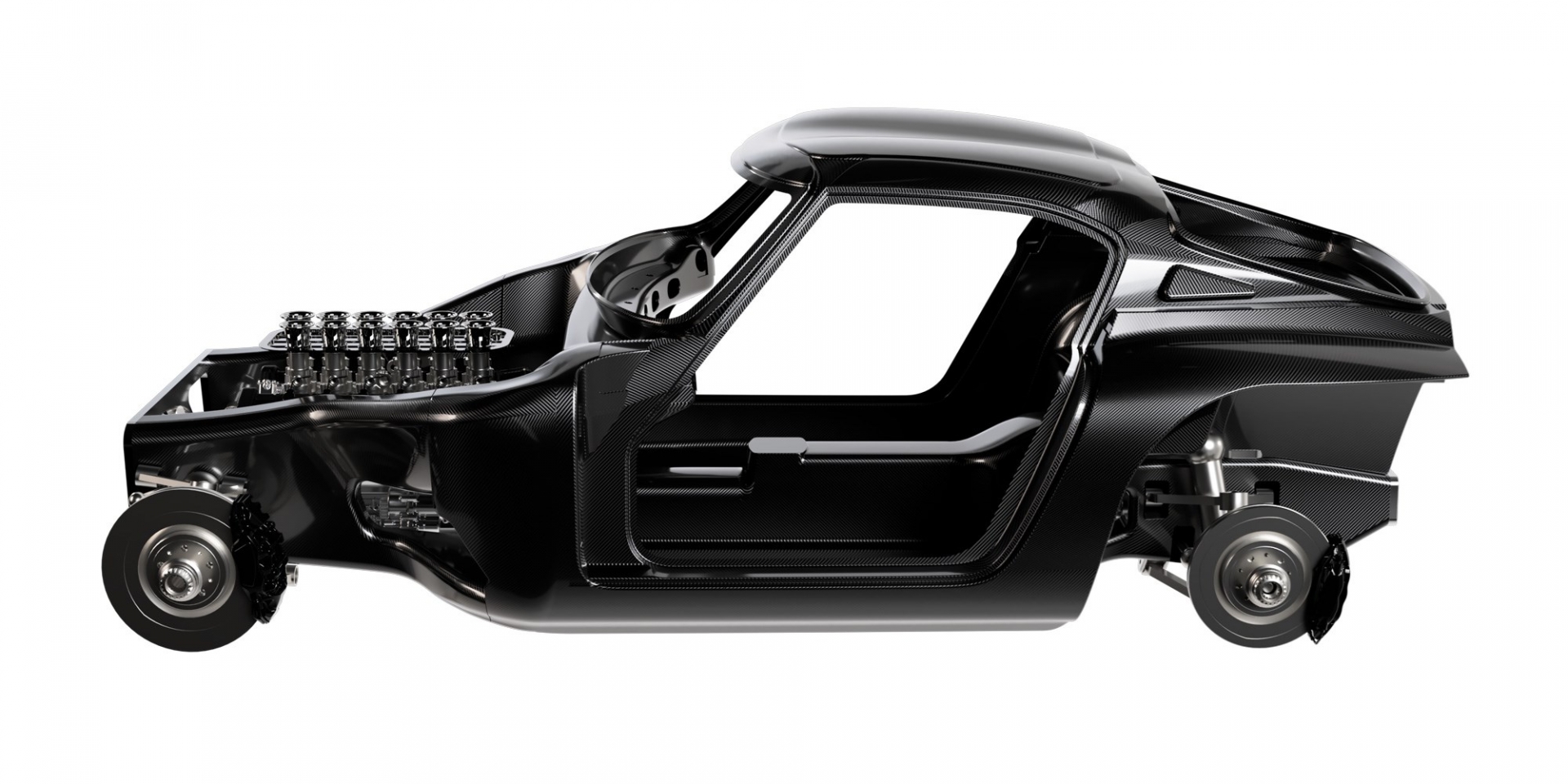 碳纖維單體、V12引擎，致敬法拉利250 GTO命名為Squalo
