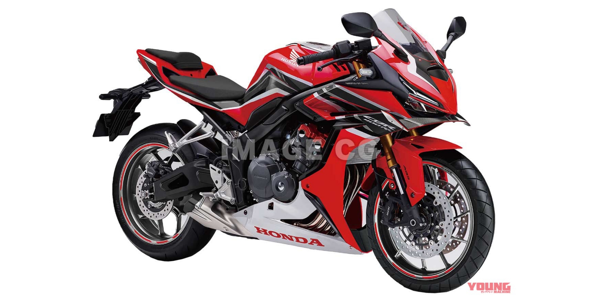 HONDA CBR400RR CG圖曝光！四缸VTEC迎戰ZX-25R？