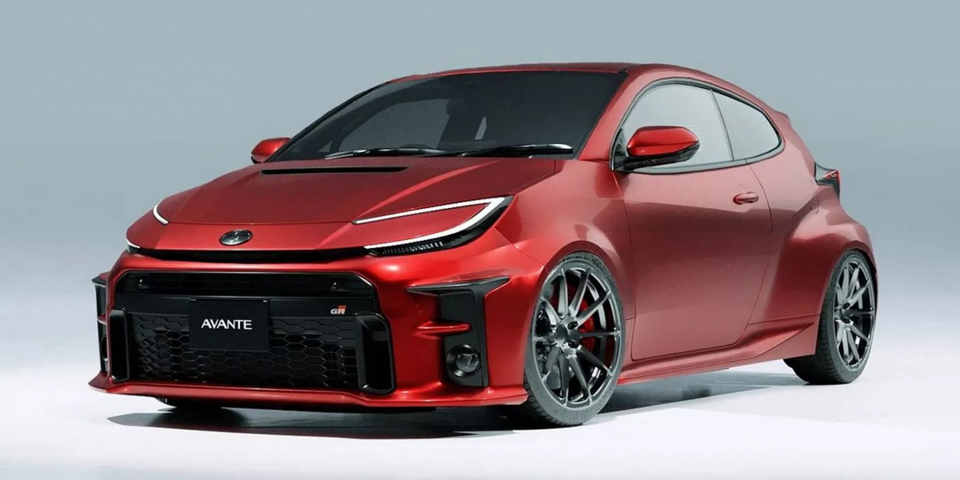 Toyota GR Yaris改款照釋出!? Avante Design合成效果圖