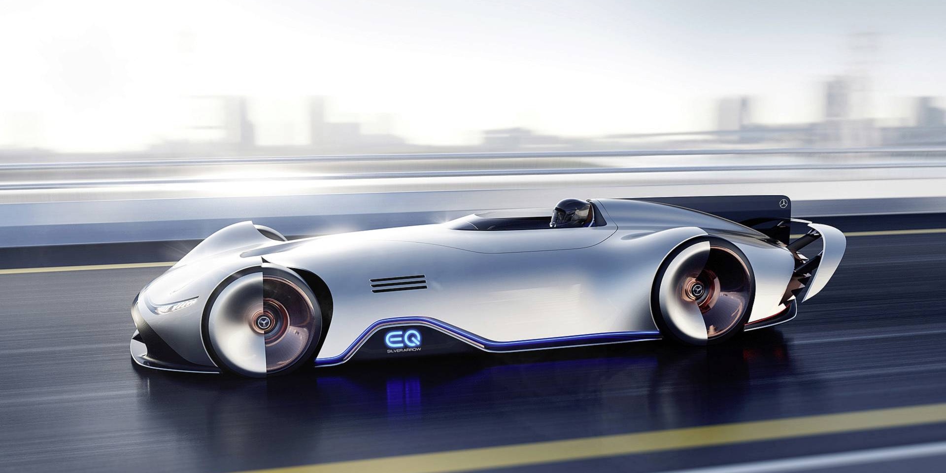 過去、未來融為一體，Mercedes-Benz EQ Silver Arrow登場！