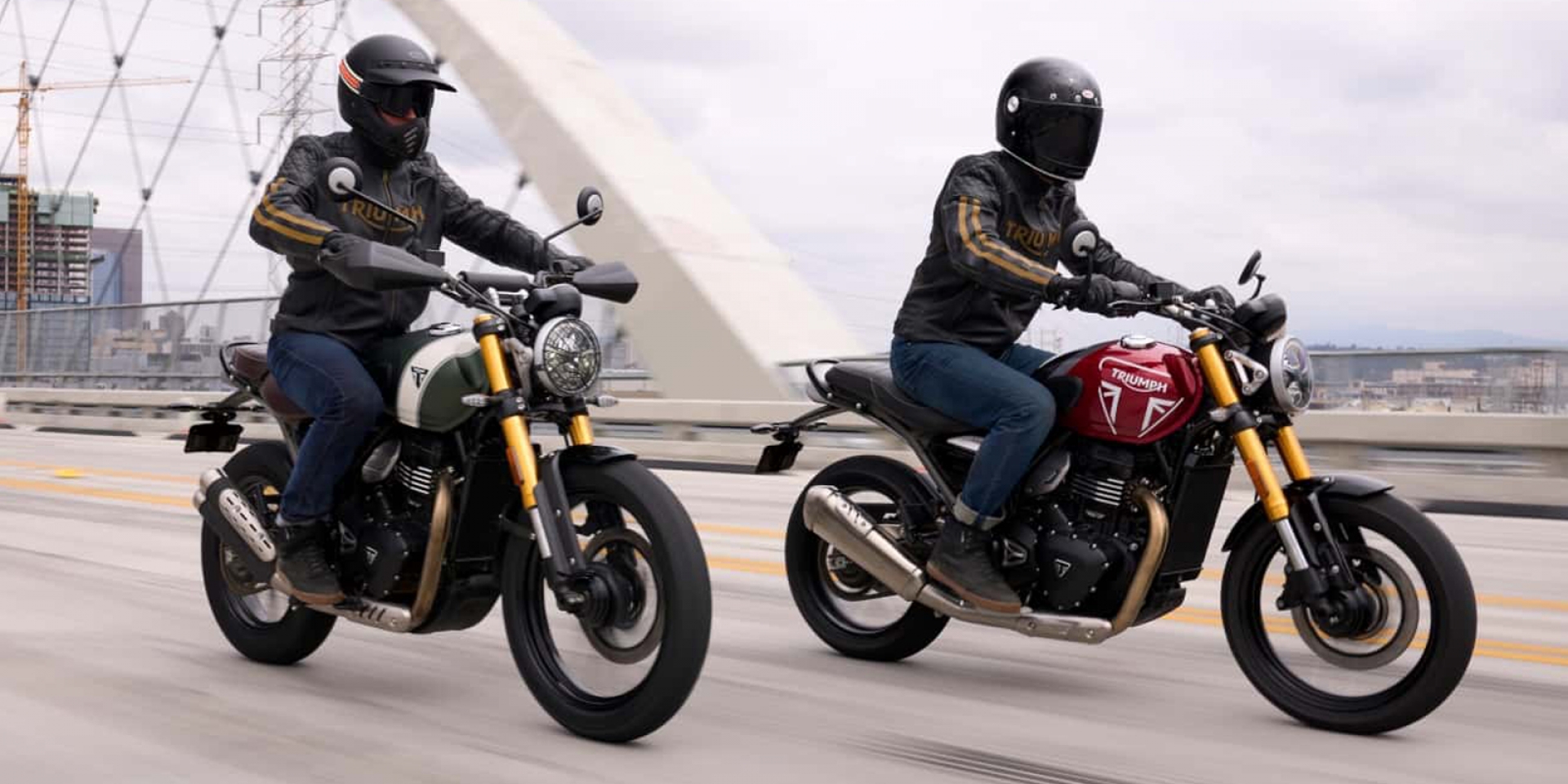 40PS馬力、43MM倒叉、ABS/TCS電控！TRIUMPH SPEED 400/SCRAMBLER 400 X 海外發表