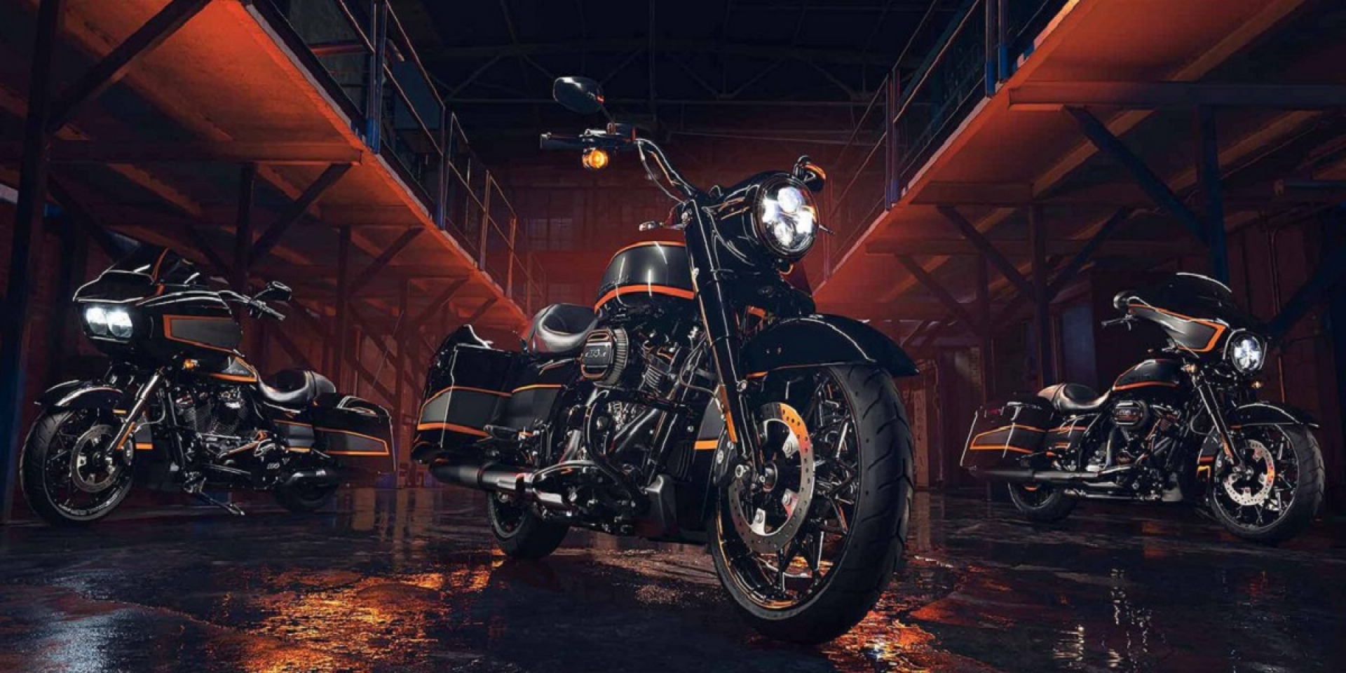 復刻自家AMA賽事常勝車款！Harley-Davidson在九款車型新增全新「APEX」客製化塗裝