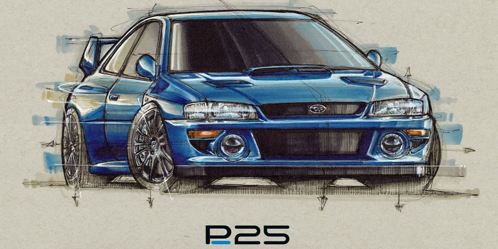 Subaru Impreza 22B TSI重返市場？英國Provide車廠即將推出「P25」向傳奇車款致敬