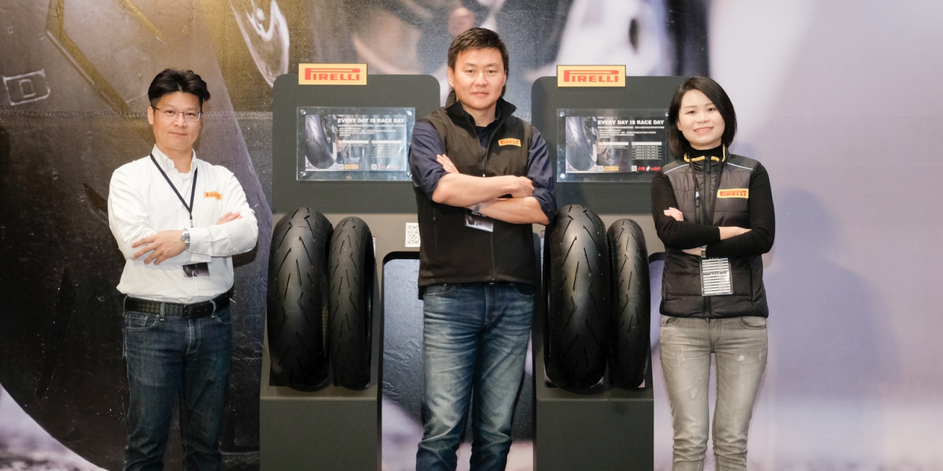 複合材質注入前輪，PIRELLI DIABLO ROSSO™ CORSA II台灣發表