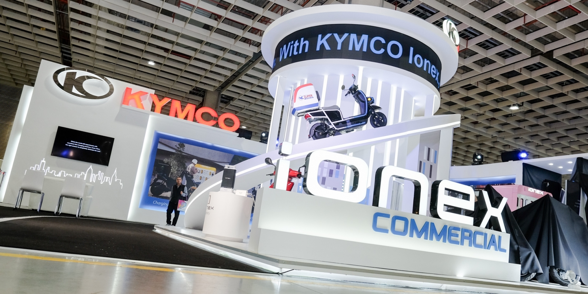 2019智慧城市展。KYMCO Ionex ATR 自動化車輛租用系統登場！