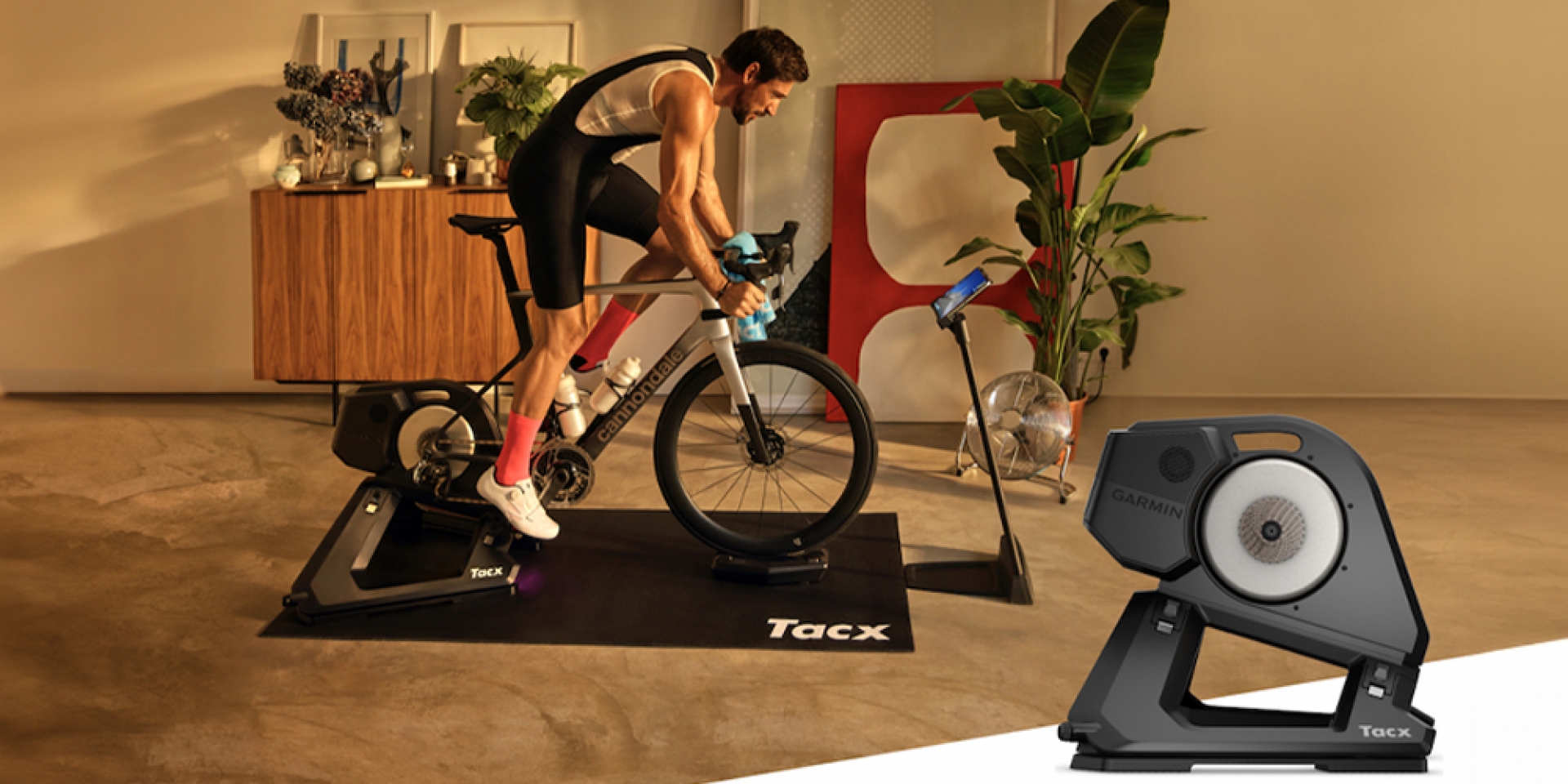 Garmin Tacx NEO 3M 直驅自行車訓練器：將您的自行車變成逼真的騎乘模擬器