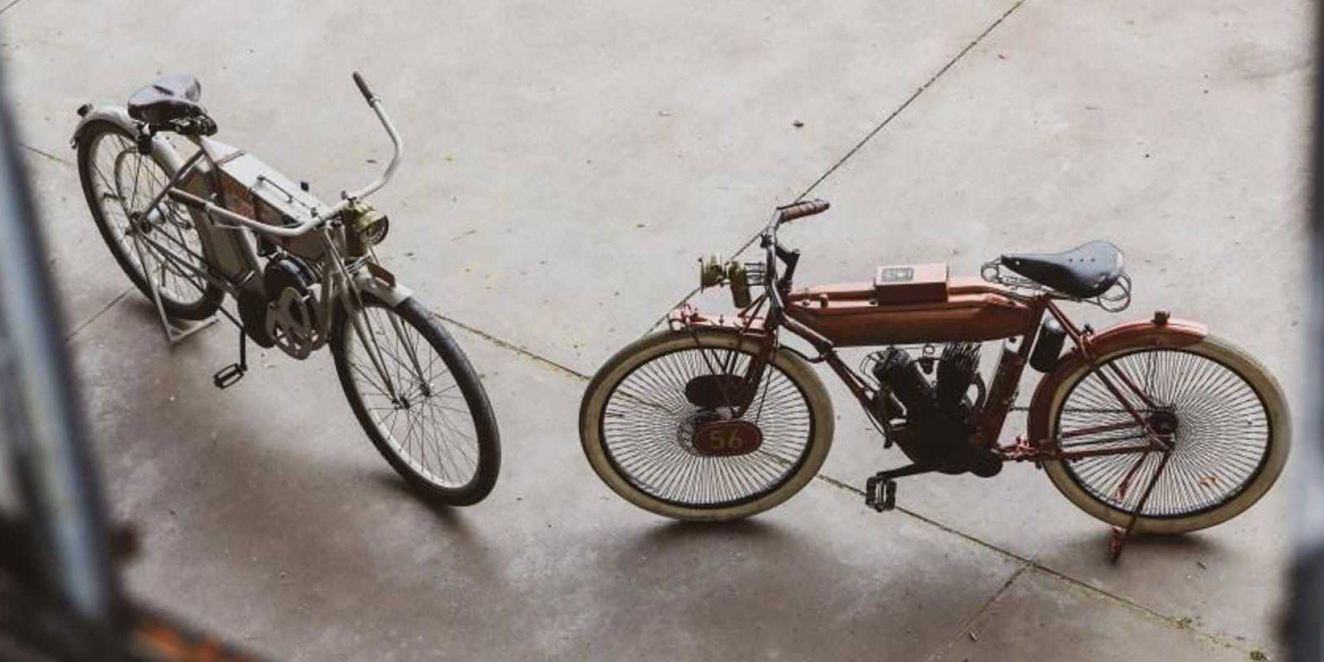 羅馬尼亞高手打造骨董哈雷、印地安風格電動自行車！