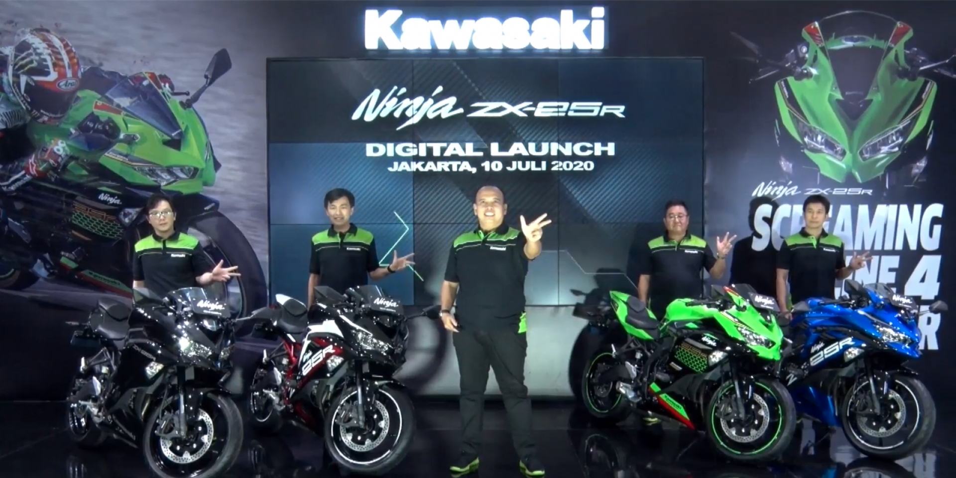 最大馬力51匹！KAWASAKI Ninja ZX-25R 海外正式發表