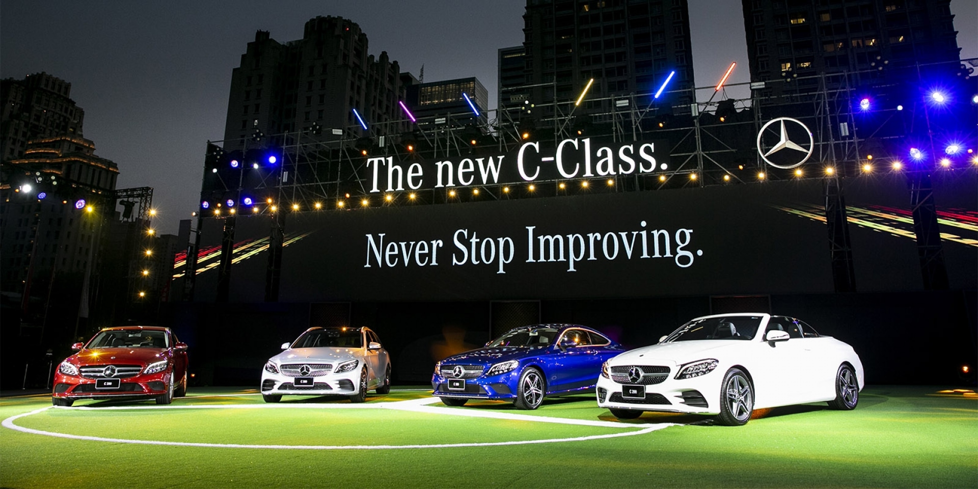 官方新聞稿。史上最大幅期中進化 The new C-Class 家族狂潮來襲