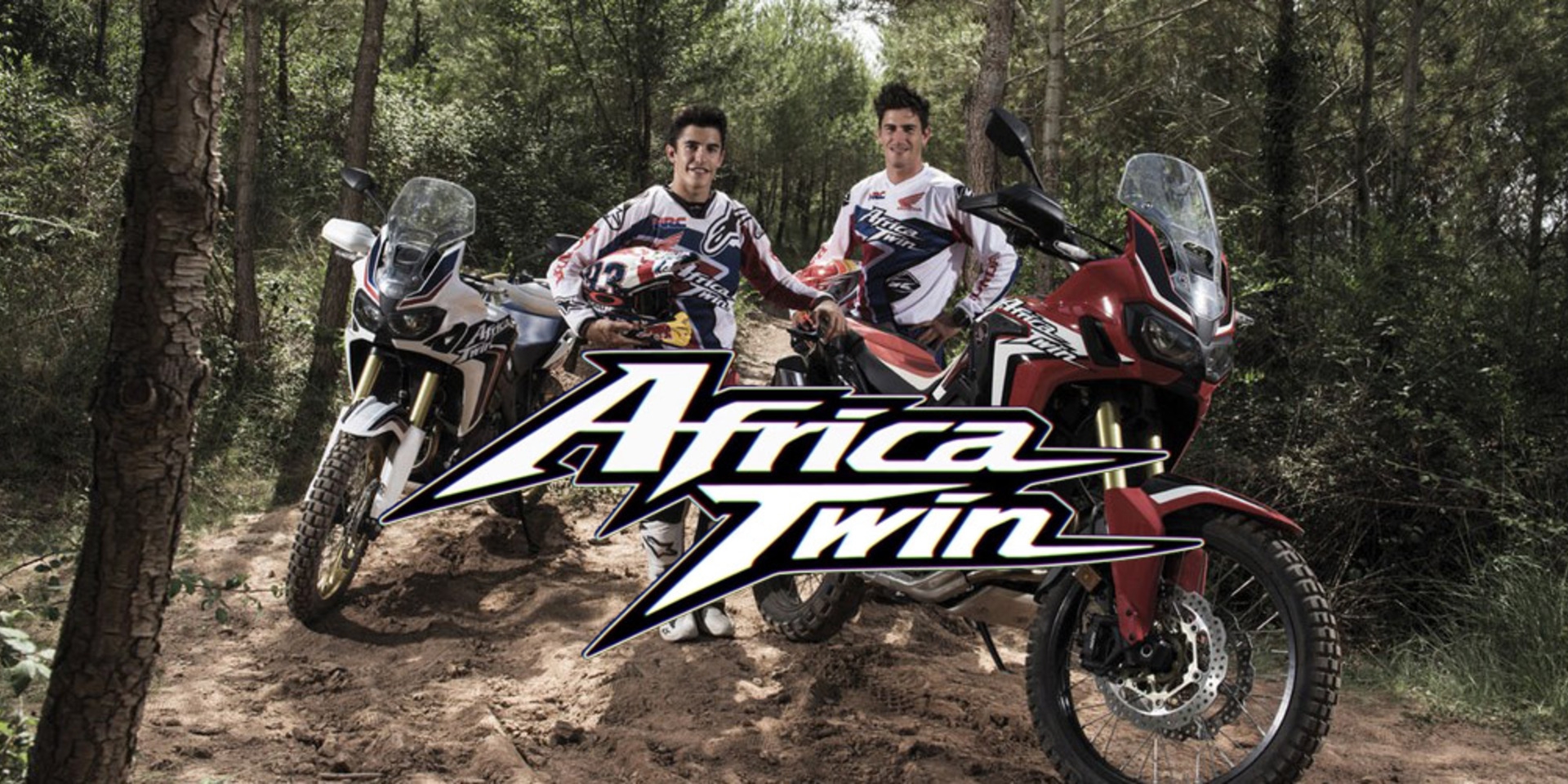 王牌認證。Marc Marquez與Joan Barreda 測試Honda CRF1000L Africa Twin