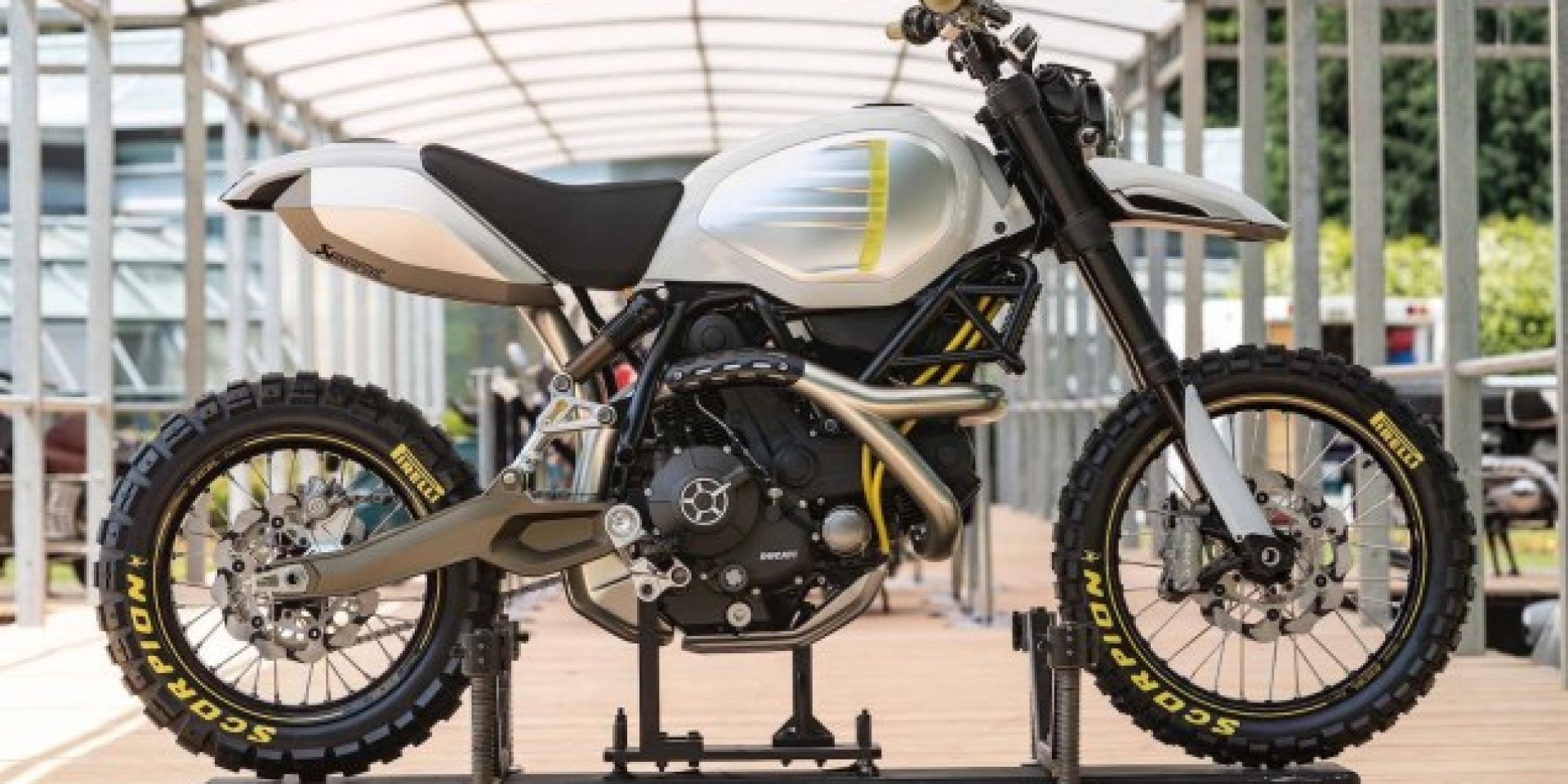 越野，越美-DUCATI Scrambler概念車型「 Desert Sled Concept」