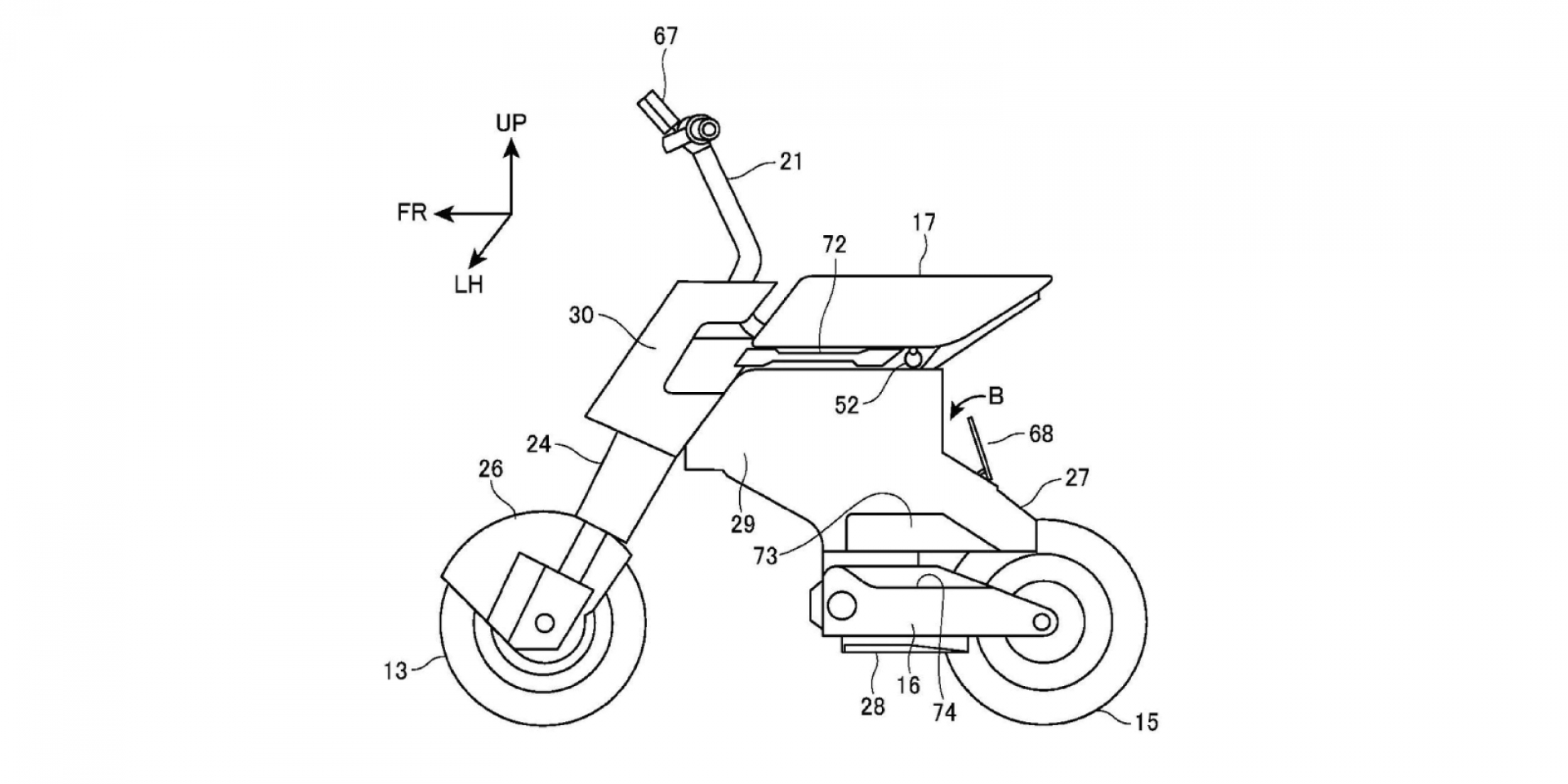 專為共享經濟而生 HONDA申請多項電動摺疊單車專利