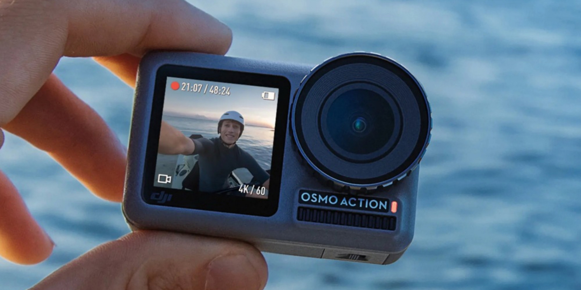 劍指各路英雄好漢！DJI 雙螢幕刺客「Osmo Action」12,000元超殺上市！