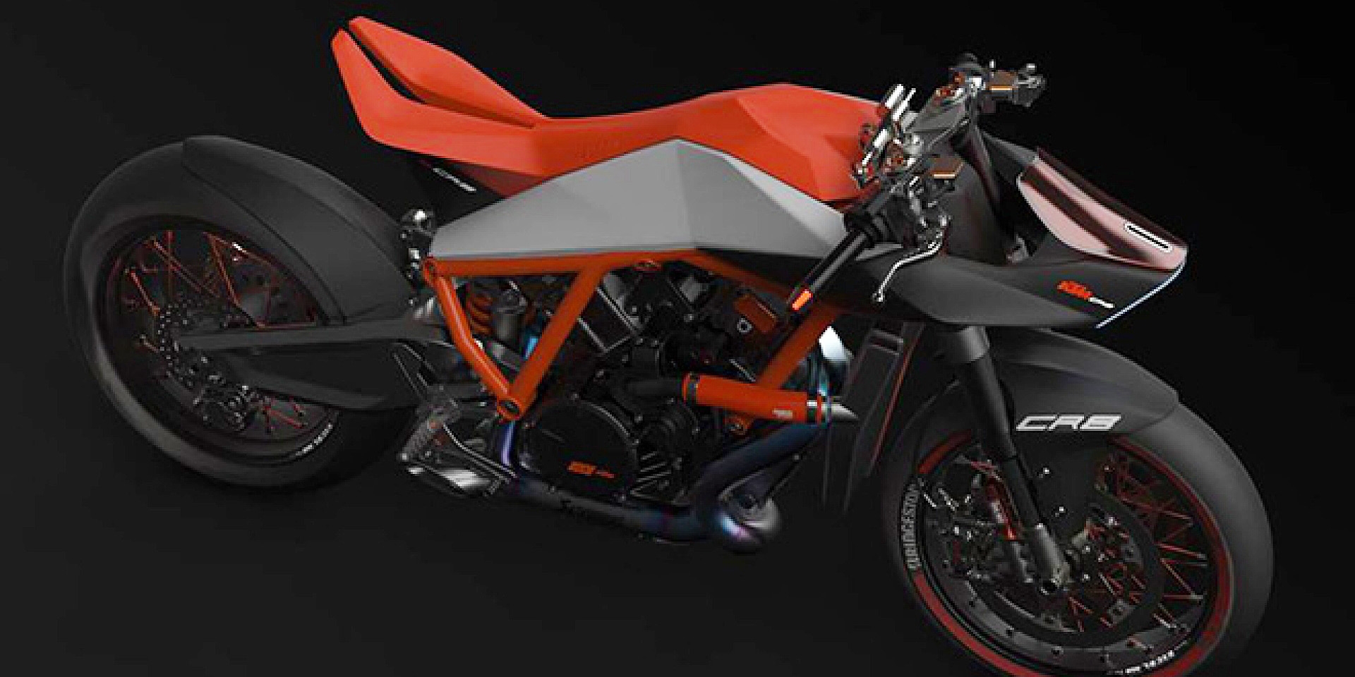 猛獸咖啡來囉! KTM CR8 Superbike Concept