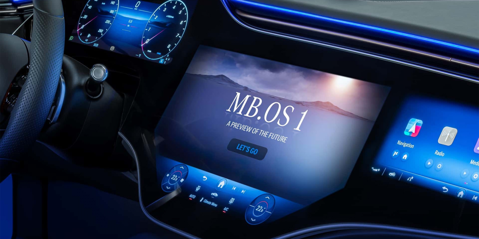 賓士在CES 2024展示最新的MB.OS車載系統，具備AI助手、環繞式導航和遊戲等功能！