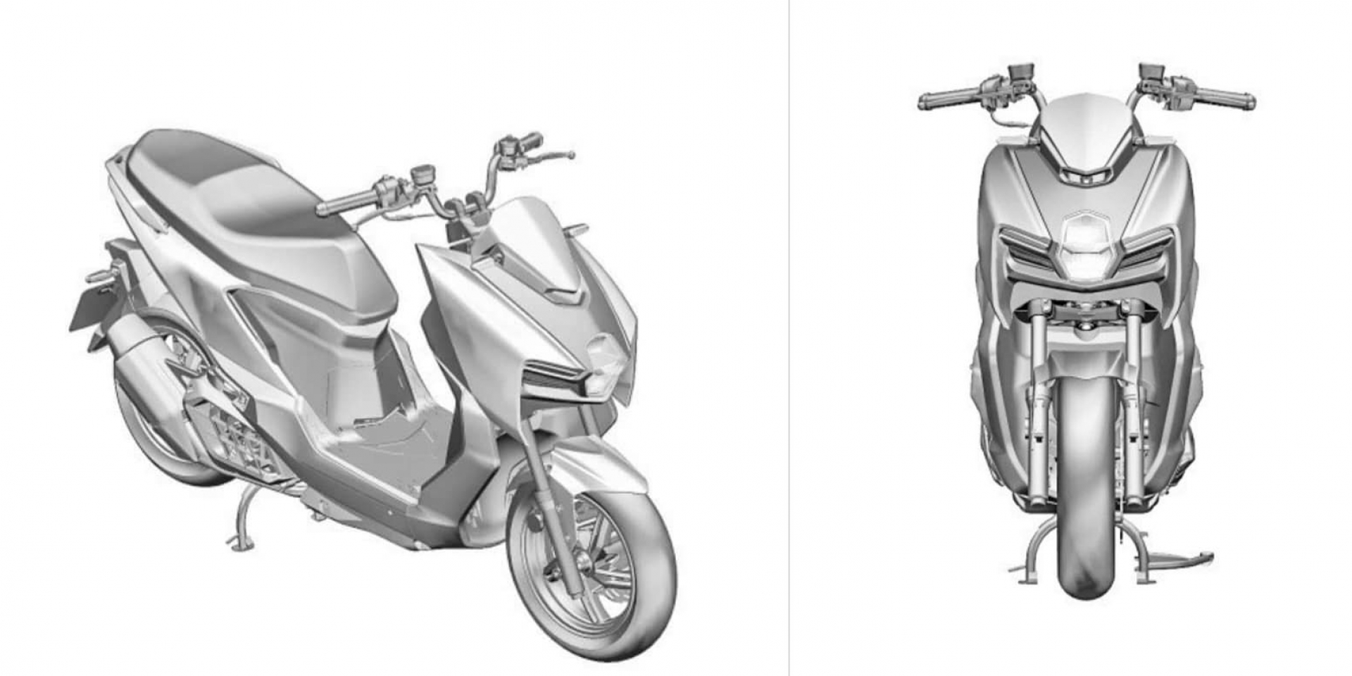 SYM實車3D圖流出 搶先預覽SYM CU新車樣貌