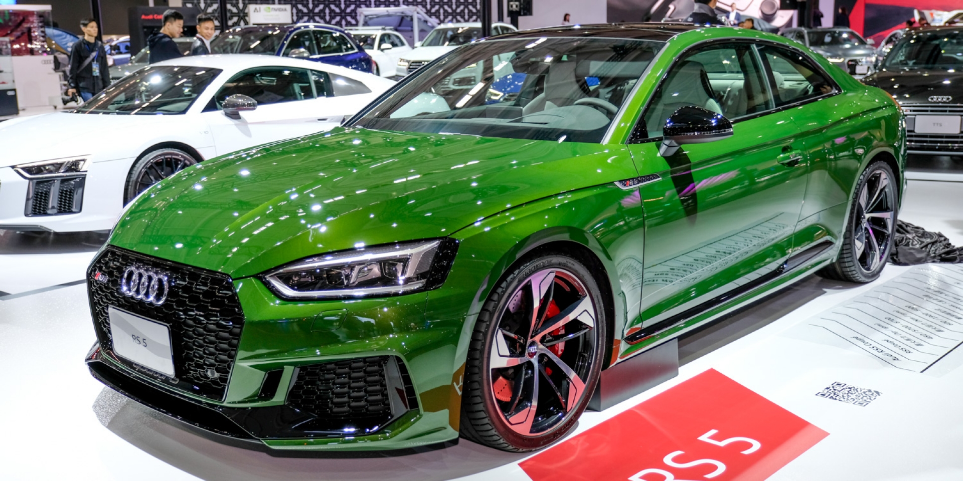 2018世界新車大展。AUDI RS5台灣首發、A8L展演旗艦風範