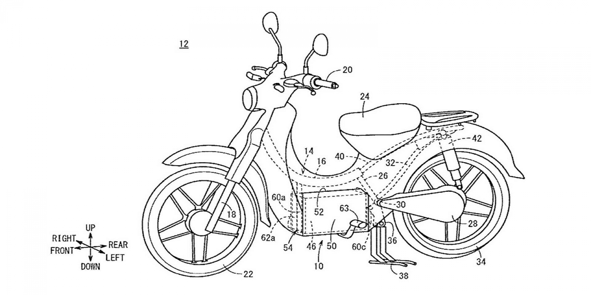 電動小狼即將來臨？Honda向專利局申請電動版本Super CUB專利！