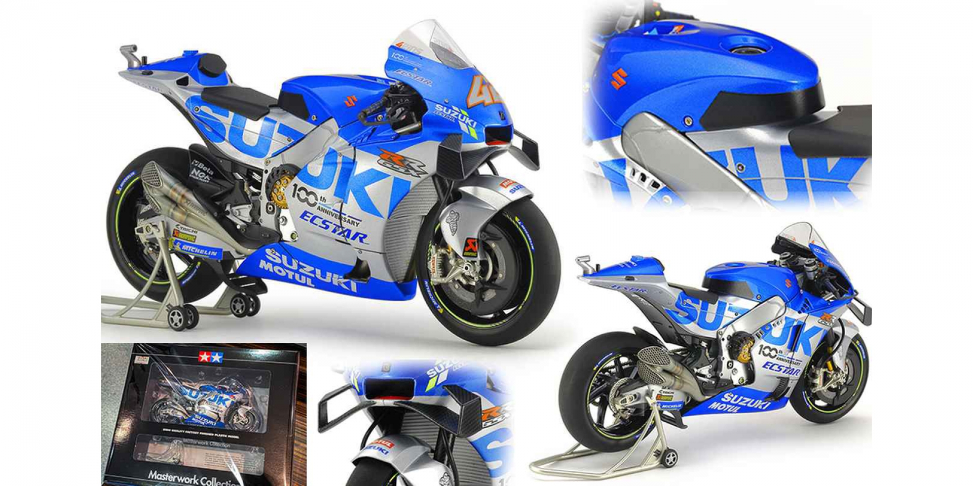 手殘黨福音！田宮推出1/12 SUZUKI GSX-RR MasterWork Collection 成品模型