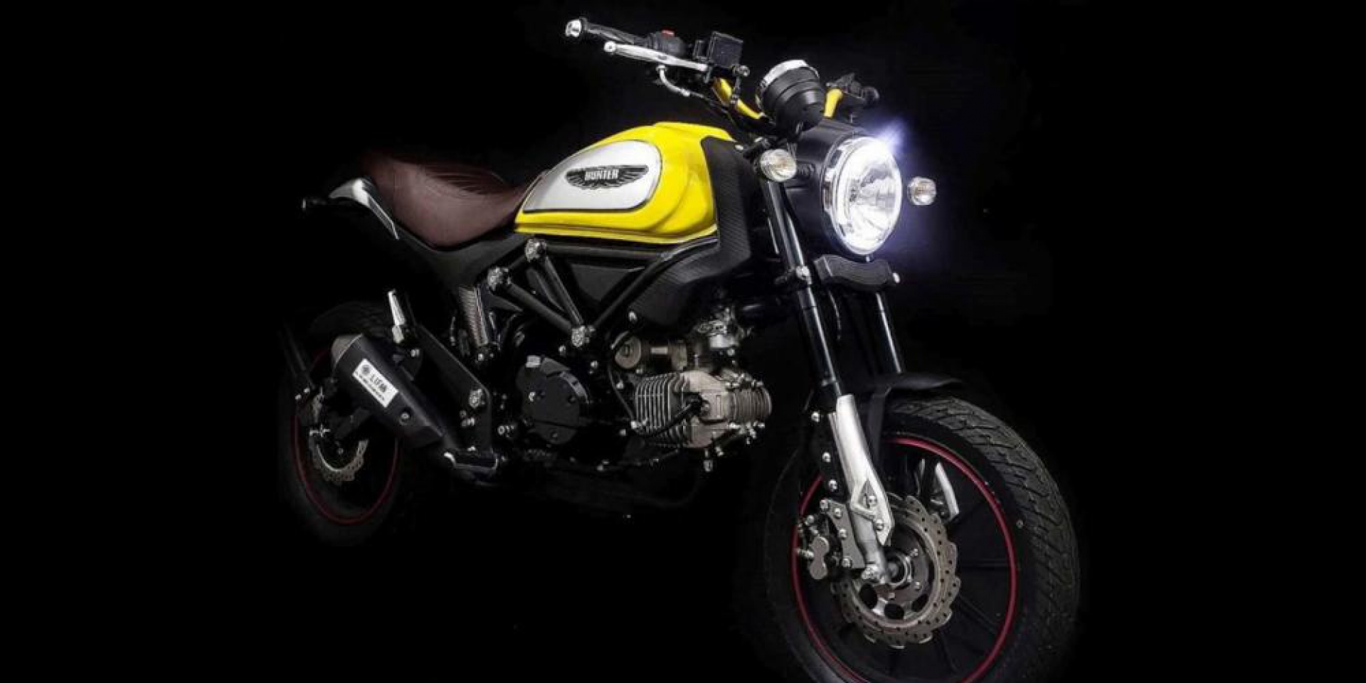 致敬？抄襲？神似Ducati Scrambler的力帆Hunter 125